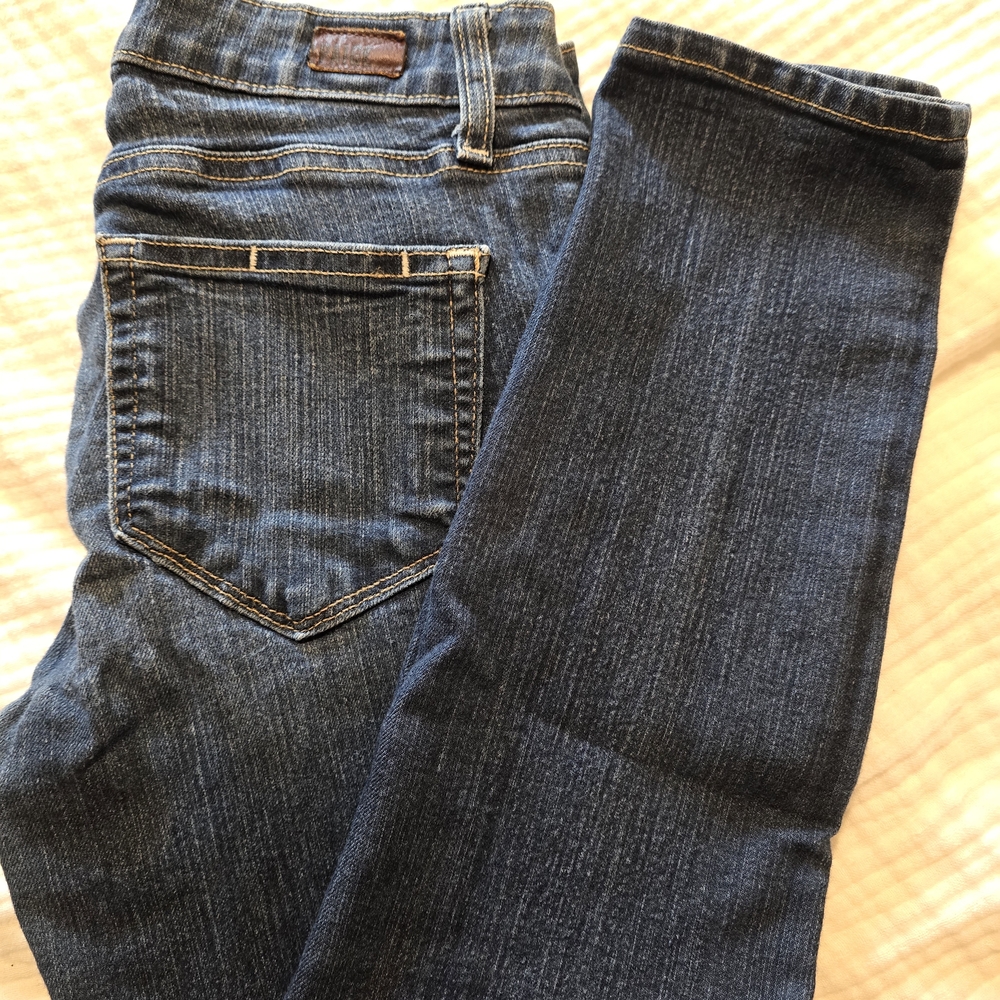 PAIGE Dark Blue Skinny Jeans